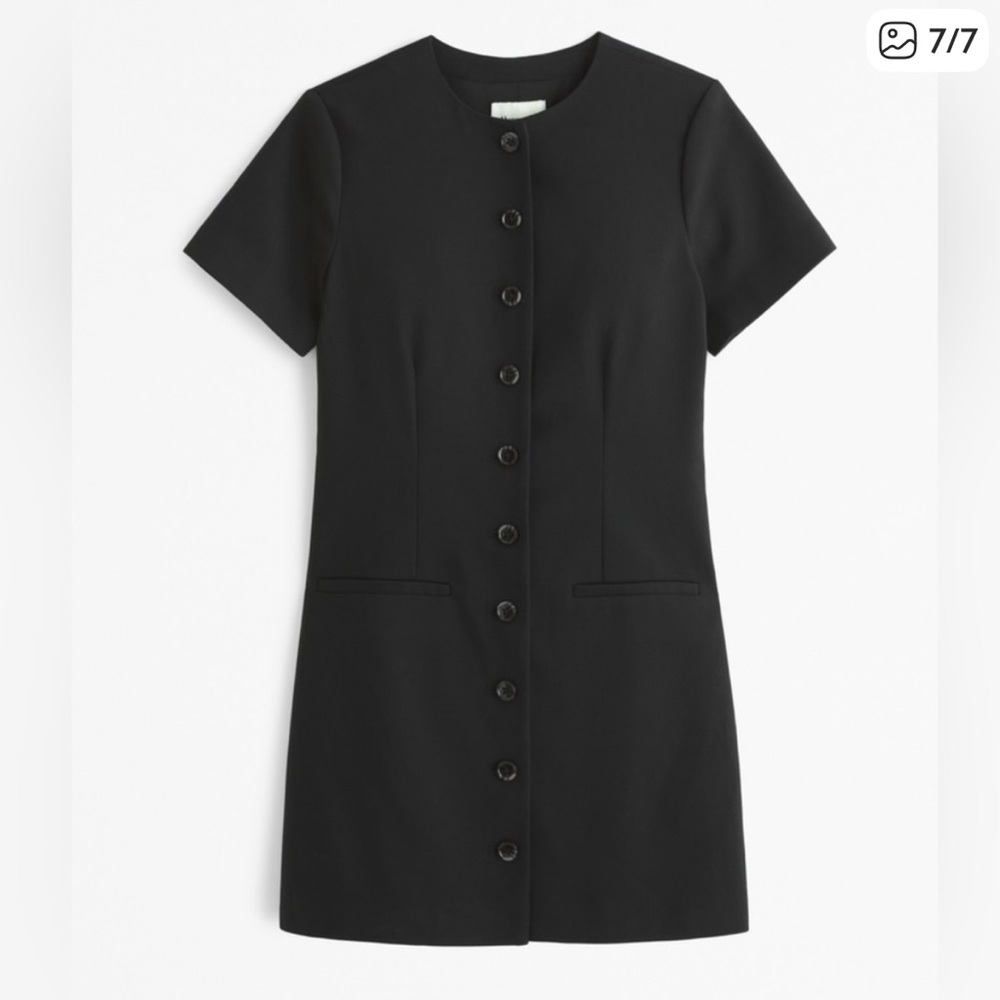 NTW The A&F Mara Short-Sleeve Vest Mini Dress - Picture 3 of 3